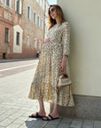 Maternity dress "Dots" Multicolored