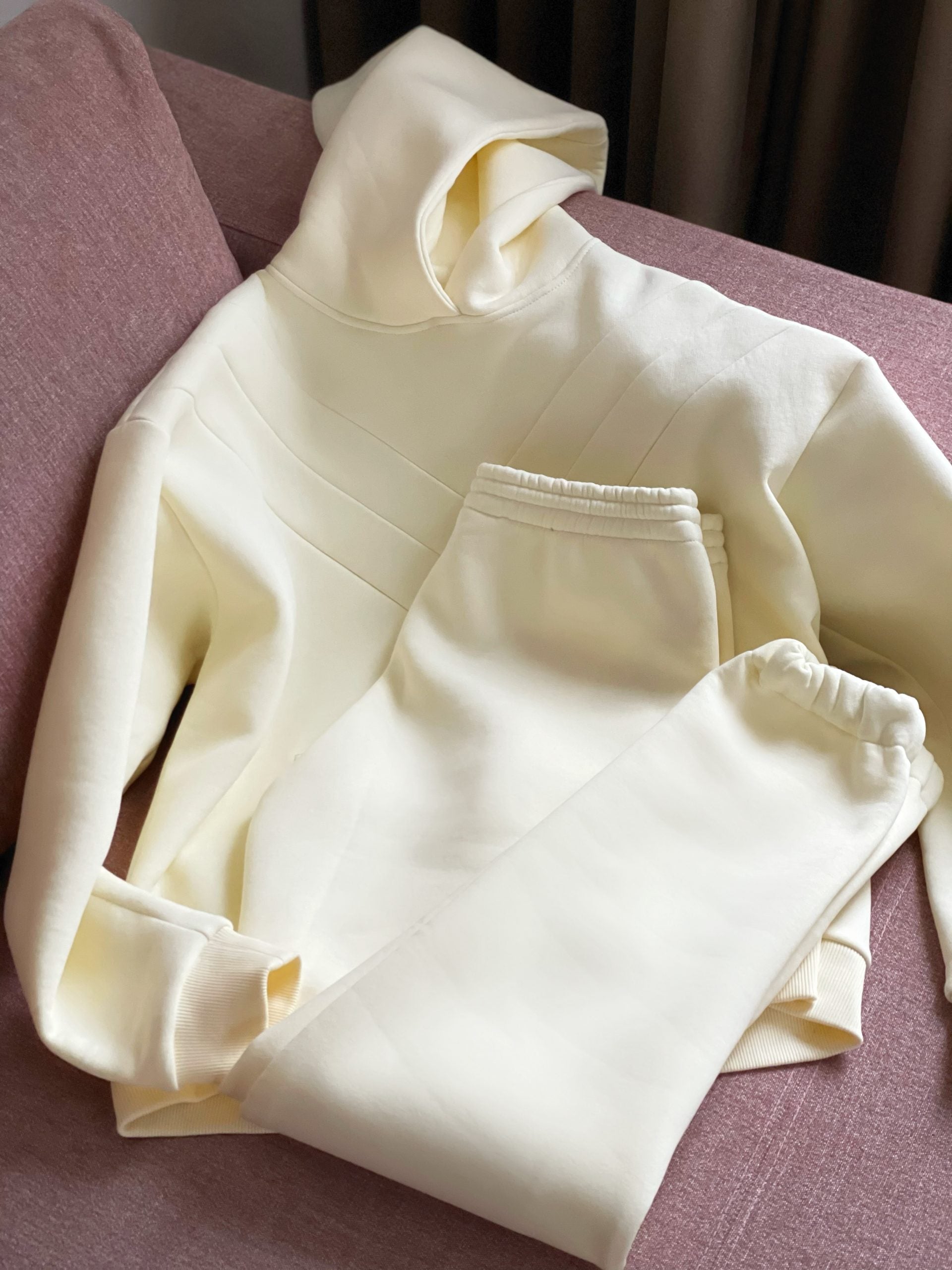 Oversized hoodie Milk – MOM ONLY WEAR