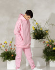 Jogging trousers Happy pink