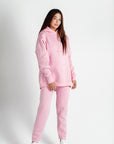 Jogging trousers Happy pink