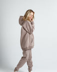 Oversized hoodie Cappuccino