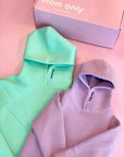 Oversized hoodie for kids Lavender