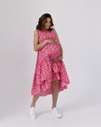 Maternity dress "Kisses"