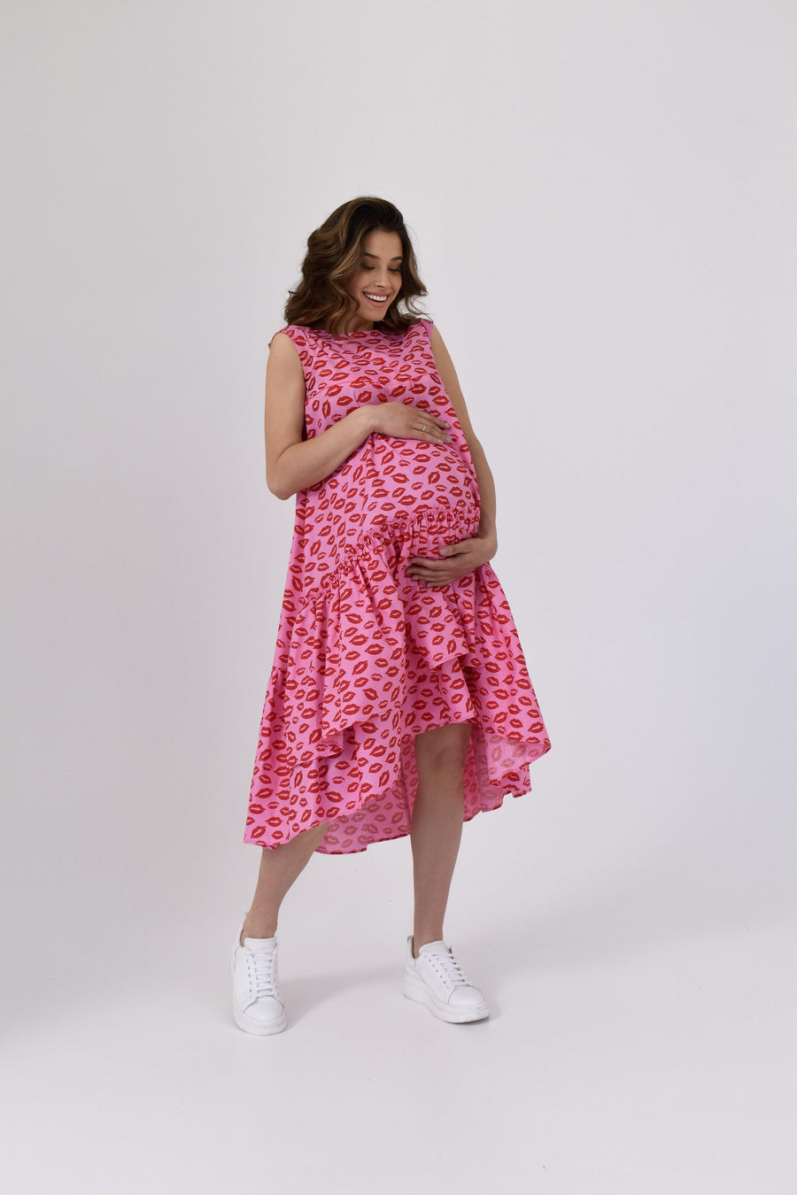 Maternity dress "Kisses"